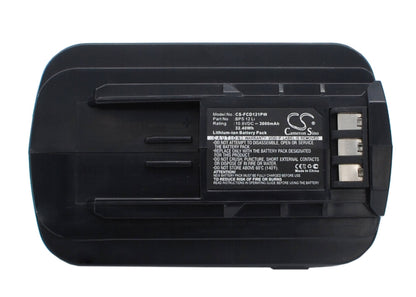 10.8V, 3000mAh, Li-ion Battery fits Festool, T12+3 Cordless Drill, 32.4Wh