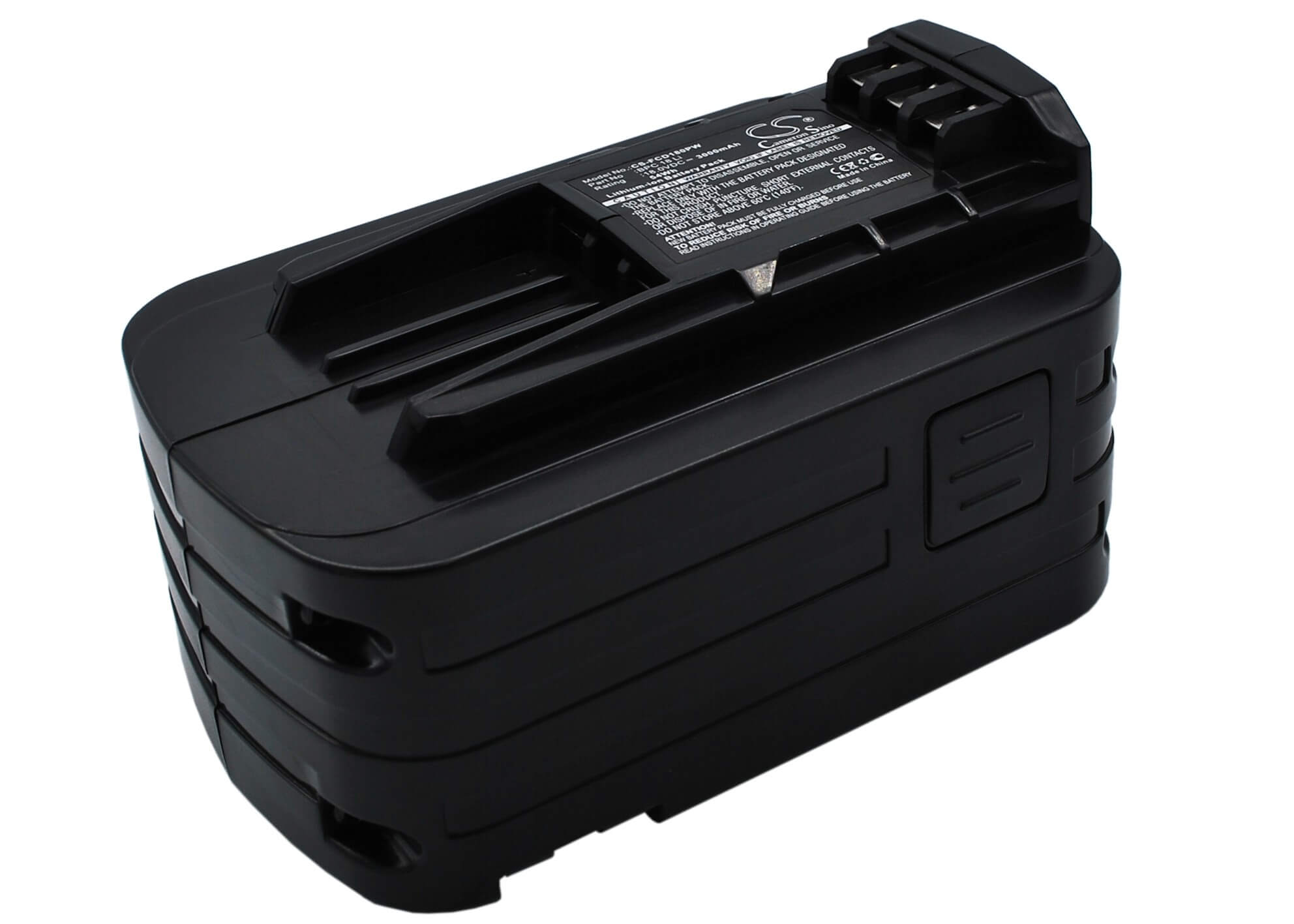 18.0V, 3000mAh, Li-ion Battery fits Festool, C15, Psc/psbc 400/420, 54Wh