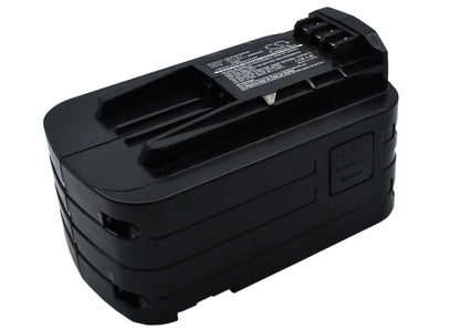 18.0V, 3000mAh, Li-ion Battery fits Festool, C15, Psc/psbc 400/420, 54Wh