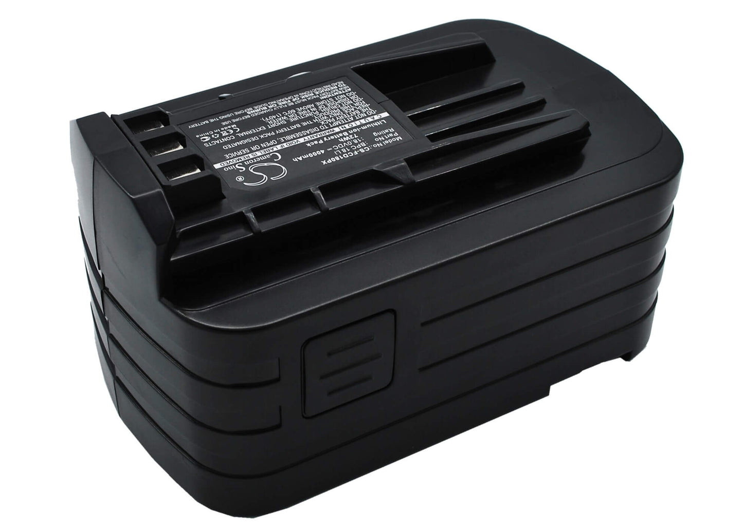 18.0V, 4000mAh, Li-ion Battery fits Festool, C15, Psc/psbc 400/420, 72Wh