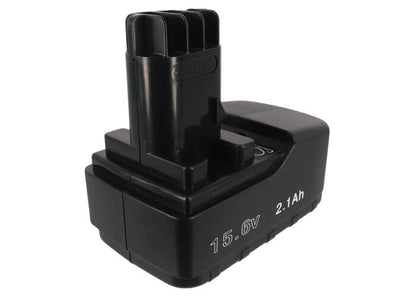 15.6V, 2100mAh, Ni-MH Battery fits Metabo, Bs 15.6 Plus, Bst 15.6, 32.76Wh