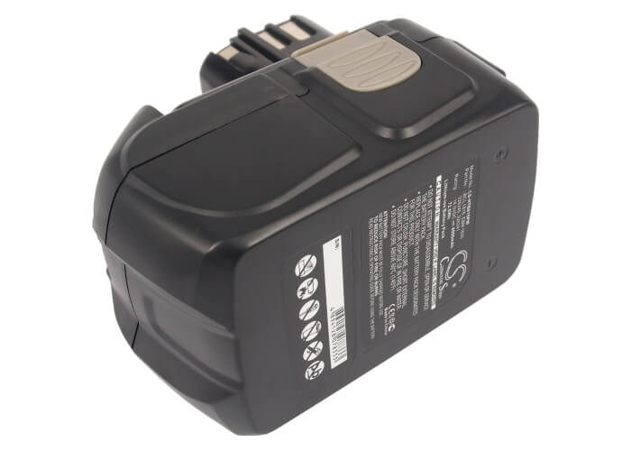 18.0V, 4000mAh, Li-ion Battery fits Hitachi, C 18dl, C 18dlx, 72Wh