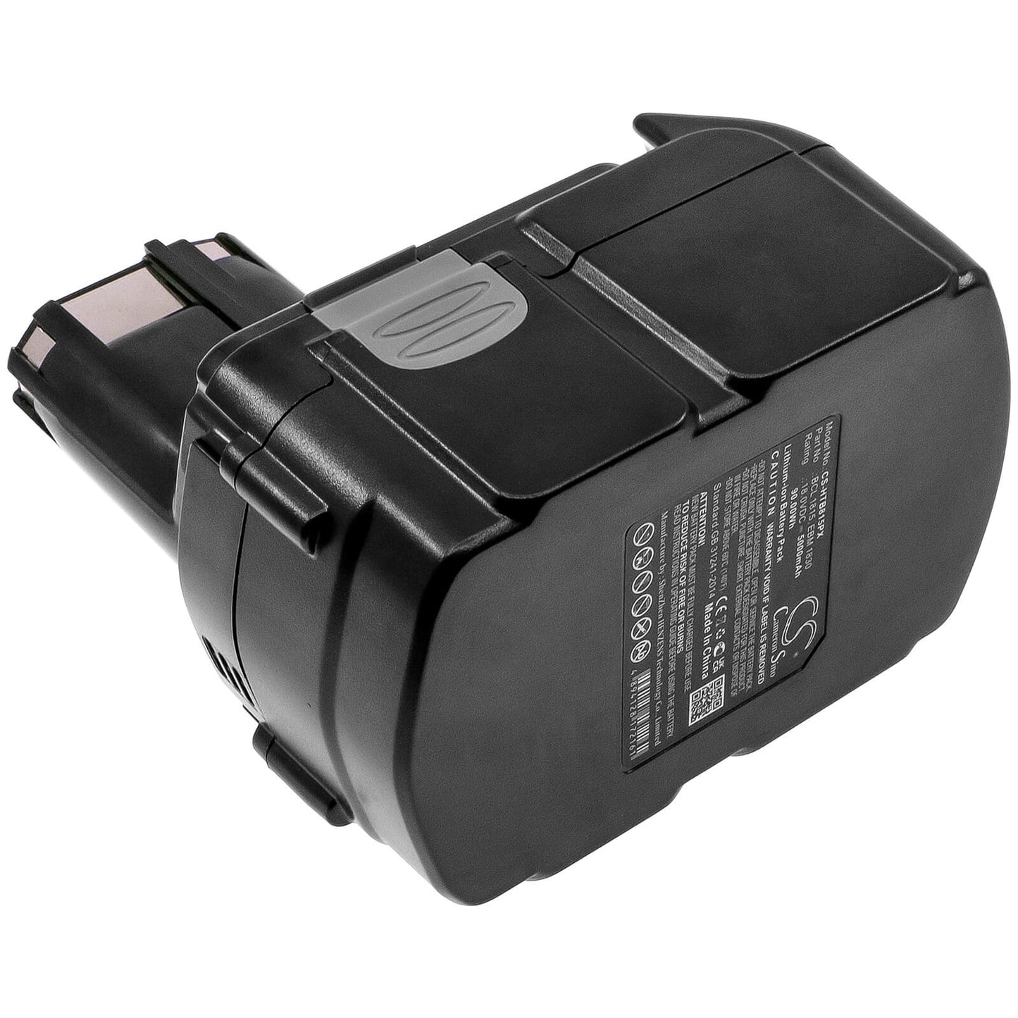 18.0V, 5000mAh, Li-ion Battery fits Hitachi, C 18dl, C 18dlx, 90Wh