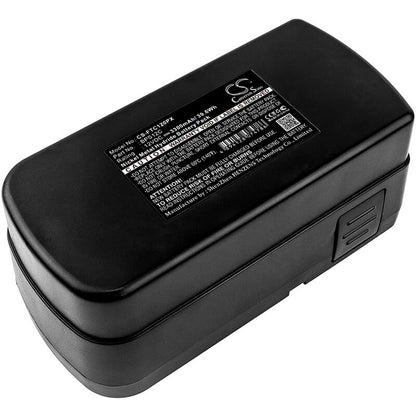 12.0V, 3300mAh, Ni-MH Battery fits Festool, 398338, 497019, 39.6Wh