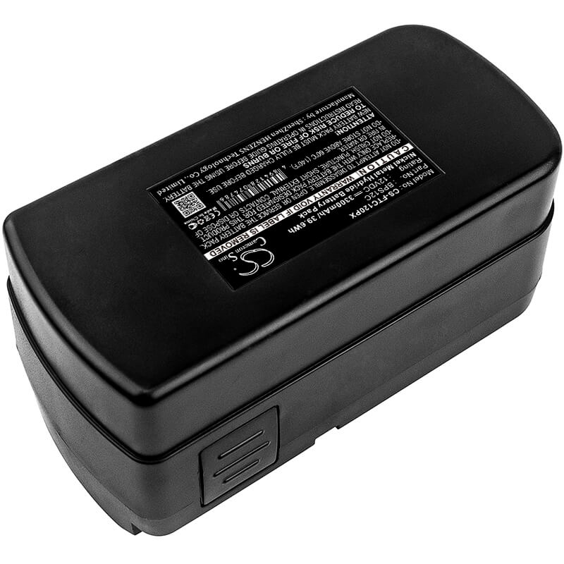 12.0V, 3300mAh, Ni-MH Battery fits Festool, 398338, 497019, 39.6Wh