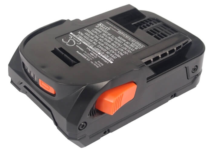 18.0V, 1500mAh, Li-ion Battery fits Ridgid, 130383001, 130383025, 27Wh