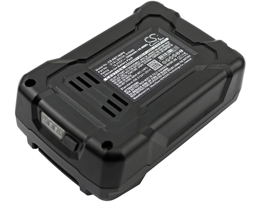 18.0V, 2500mAh, Li-ion Battery fits Kobalt, K18ld-26a, 45Wh