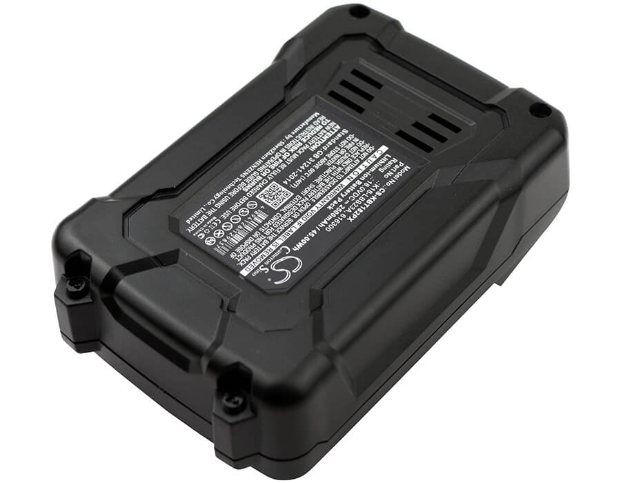 18.0V, 2500mAh, Li-ion Battery fits Kobalt, K18ld-26a, 45Wh