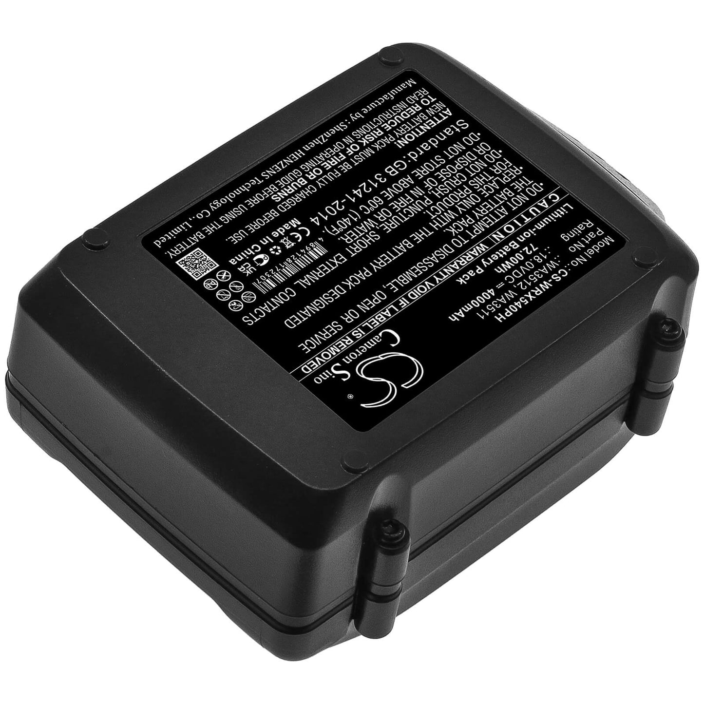 18.0V, 4000mAh, Li-ion Battery fits Al-ko, Rasentrimmer Gtli, Trimmer Gtli 18v Comfort, 72Wh
