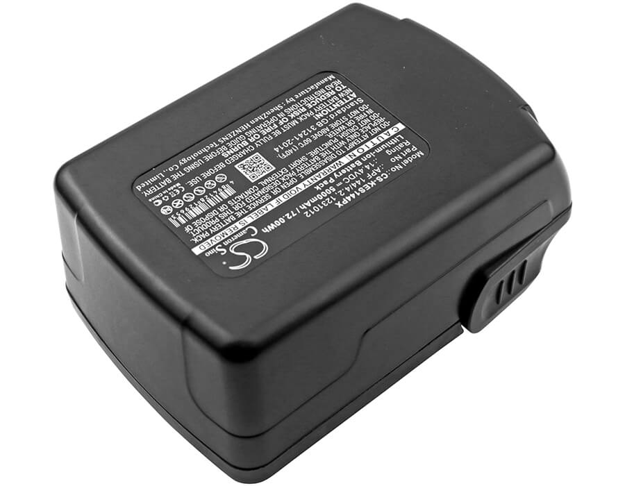 14.4V, 5000mAh, Li-ion Battery fits Kress, 144 Afb, 72Wh