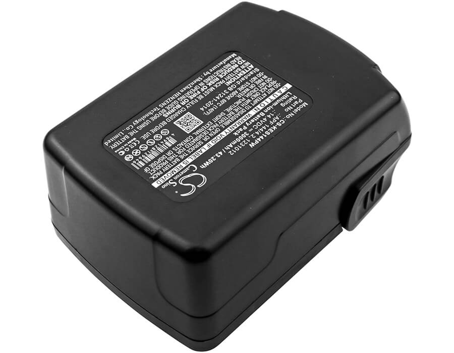 14.4V, 3000mAh, Li-ion Battery fits Kress, 144 Afb, 43.2Wh