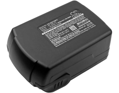 18.0V, 5000mAh, Li-ion Battery fits Kress, 180 Afb, 90Wh