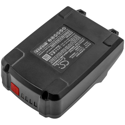 18.0V, 2000mAh, Li-ion Battery fits Collomix, Pro Ht Winkelschleifer, Xo 10 Nc, 36Wh
