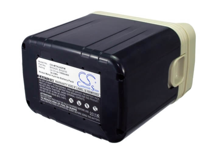 24.0V, 1500mAh, Ni-MH Battery fits Makita, Bdf460, Bdf460sf, 36Wh