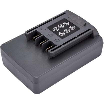 18.0V, 2000mAh, Li-ion Battery fits Wolf Garten, Ba 700, Ba700 Li-ion Leafblower, 36Wh