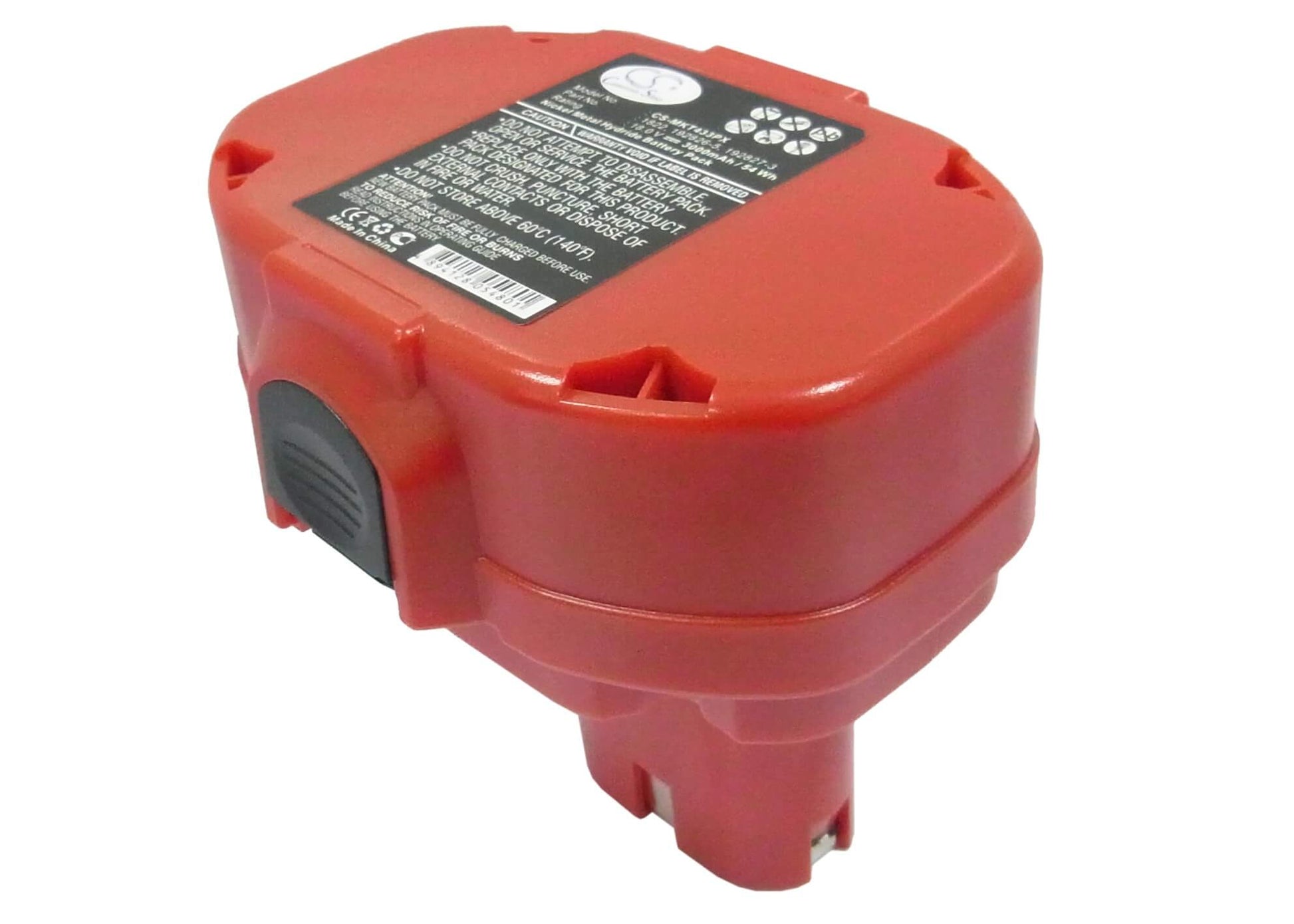 18.0V, 3000mAh, Ni-MH Battery fits Makita, 4334d, 4334dwa, 54Wh
