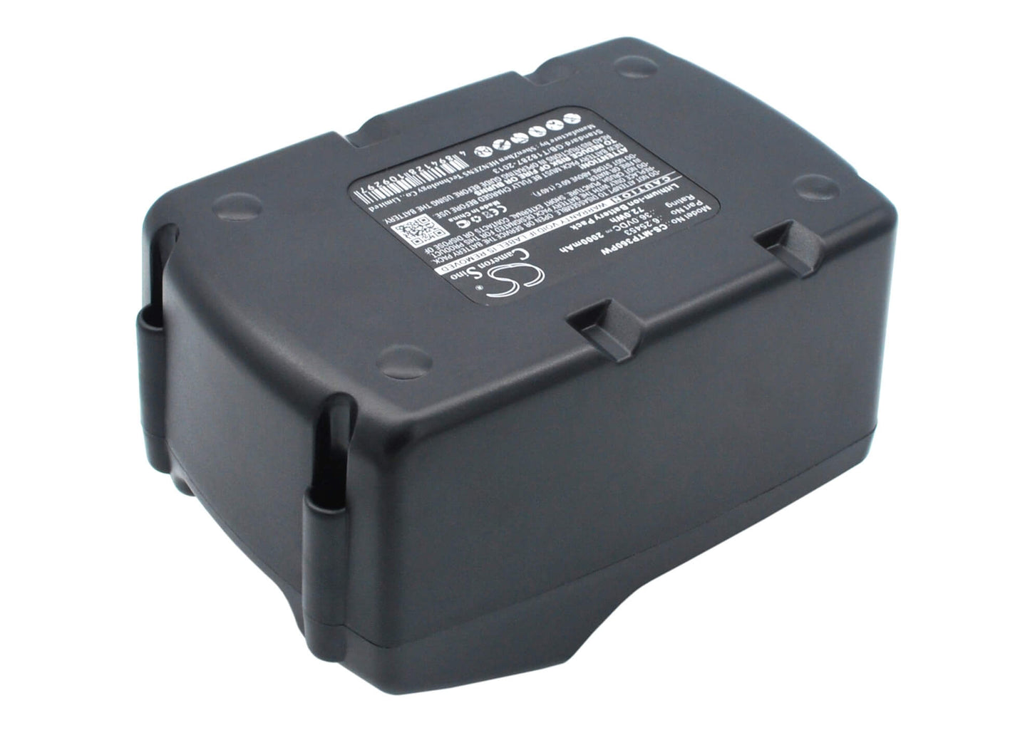 36.0V, 2000mAh, Li-ion Battery fits Metabo, Ahs 36v, Ahs36v, 72Wh