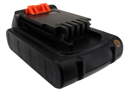 20.0V, 1500mAh, Li-ion Battery fits Black & Decker, Asl186k, Asl188k, 30Wh