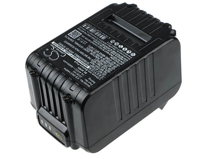 14.4V, 6000mAh, Li-ion Battery fits Dewalt, Dcb090, Dcd720, 86.4Wh