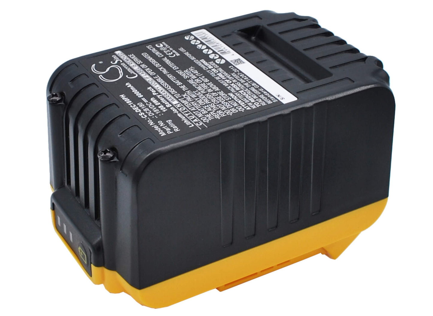 18.0V, 6000mAh, Li-ion Battery fits Dewalt, Cl3.c18s, Dcd740, 108Wh