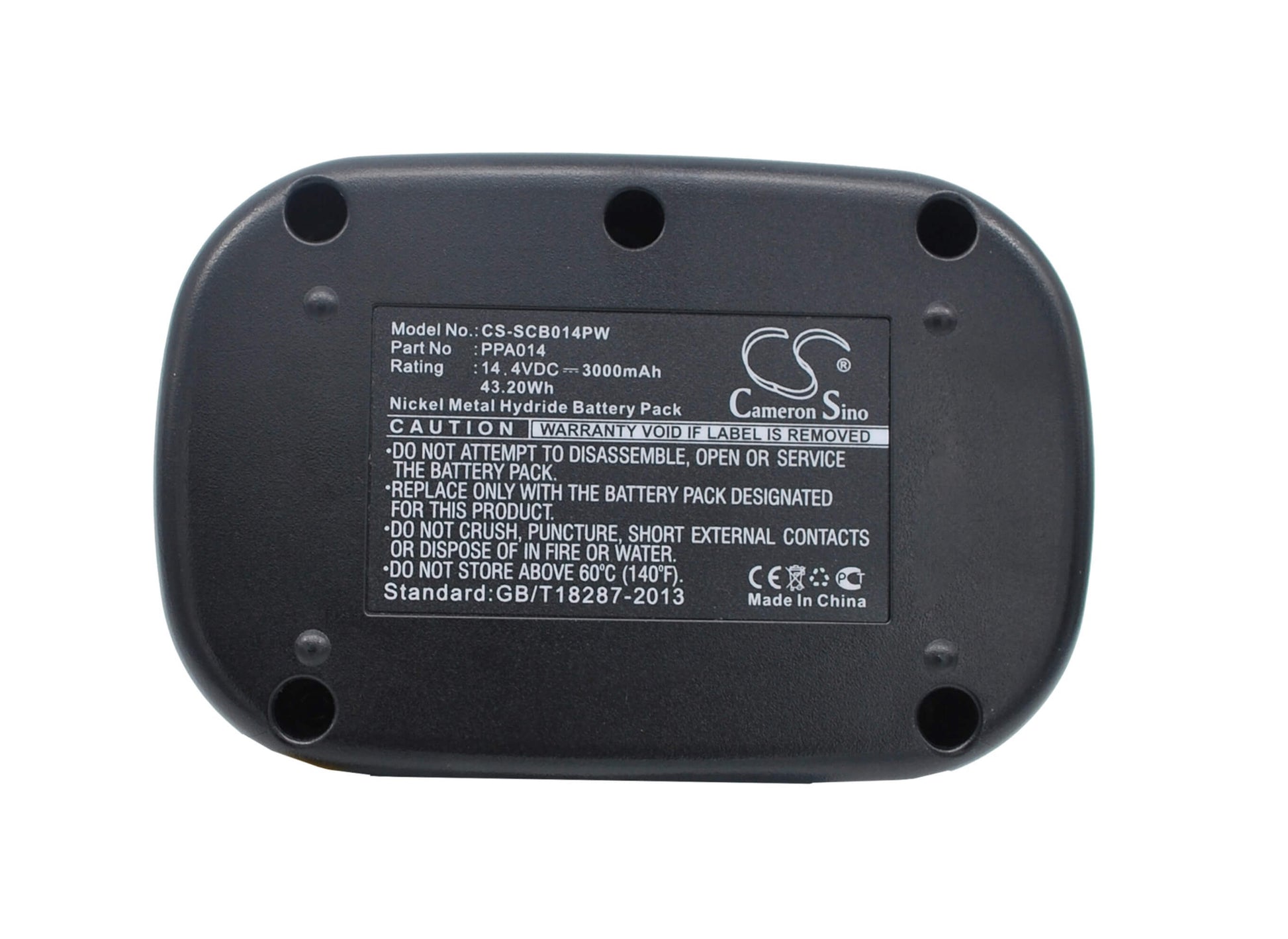 14.4V, 3000mAh, Ni-MH Battery fits Senco, Ds202, Vb0023, 43.2Wh