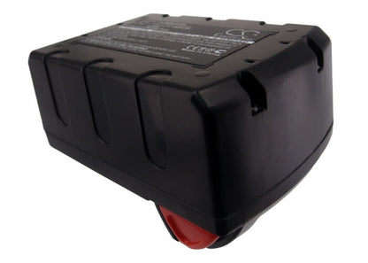 18.0V, 4000mAh, Li-ion Battery fits Milwaukee, 0880-20, 2601, 72Wh