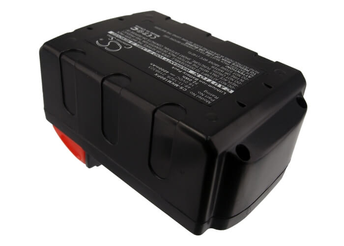 18.0V, 4000mAh, Li-ion Battery fits Milwaukee, 0880-20, 2601, 72Wh
