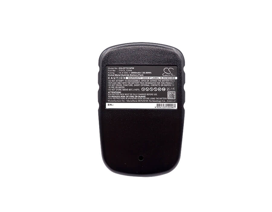 14.4V, 2000mAh, Ni-MH Battery fits Craftsman, 10153, 11129, 28.8Wh