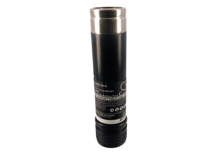 3.6V, 2100mAh, Ni-MH Battery fits Black & Decker, 11271, S100, 7.56Wh