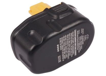 Yellow + Black, 14.4V, 1500mAh, Ni-MH Battery fits Dewalt, Dc528 Flashlight, Dc551ka, 21.6Wh