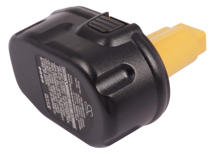 Yellow + Black, 14.4V, 3000mAh, Ni-MH Battery fits Dewalt, Dc528 Flashlight, Dc551ka, 43.2Wh