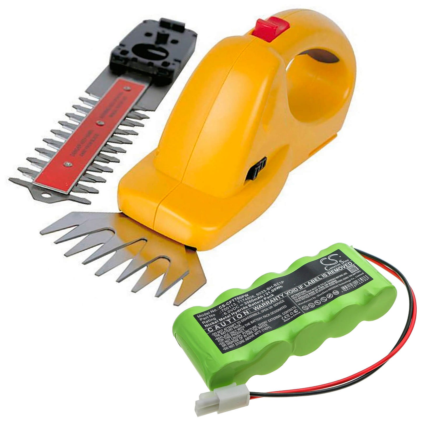 6.0V, 3500mAh, Ni-MH Battery fits Craftsman, 240.74801, 21Wh