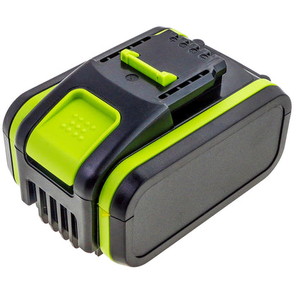 20.0V, 4000mAh, Li-ion Battery fits Worx, Wu172, Wu185, 80Wh