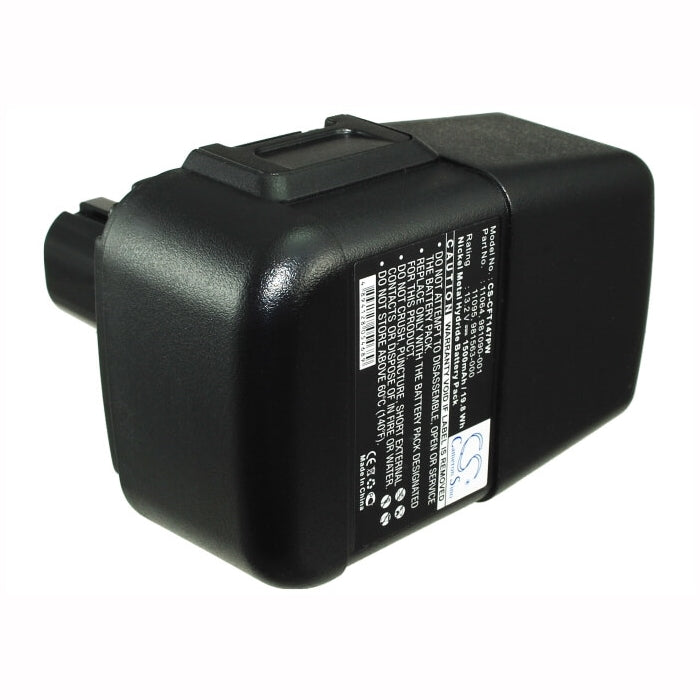 13.2V, 1500mAh, Ni-MH Battery fits Craftsman, 11147, 27493, 19.8Wh