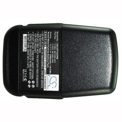 13.2V, 1500mAh, Ni-MH Battery fits Craftsman, 11147, 27493, 19.8Wh
