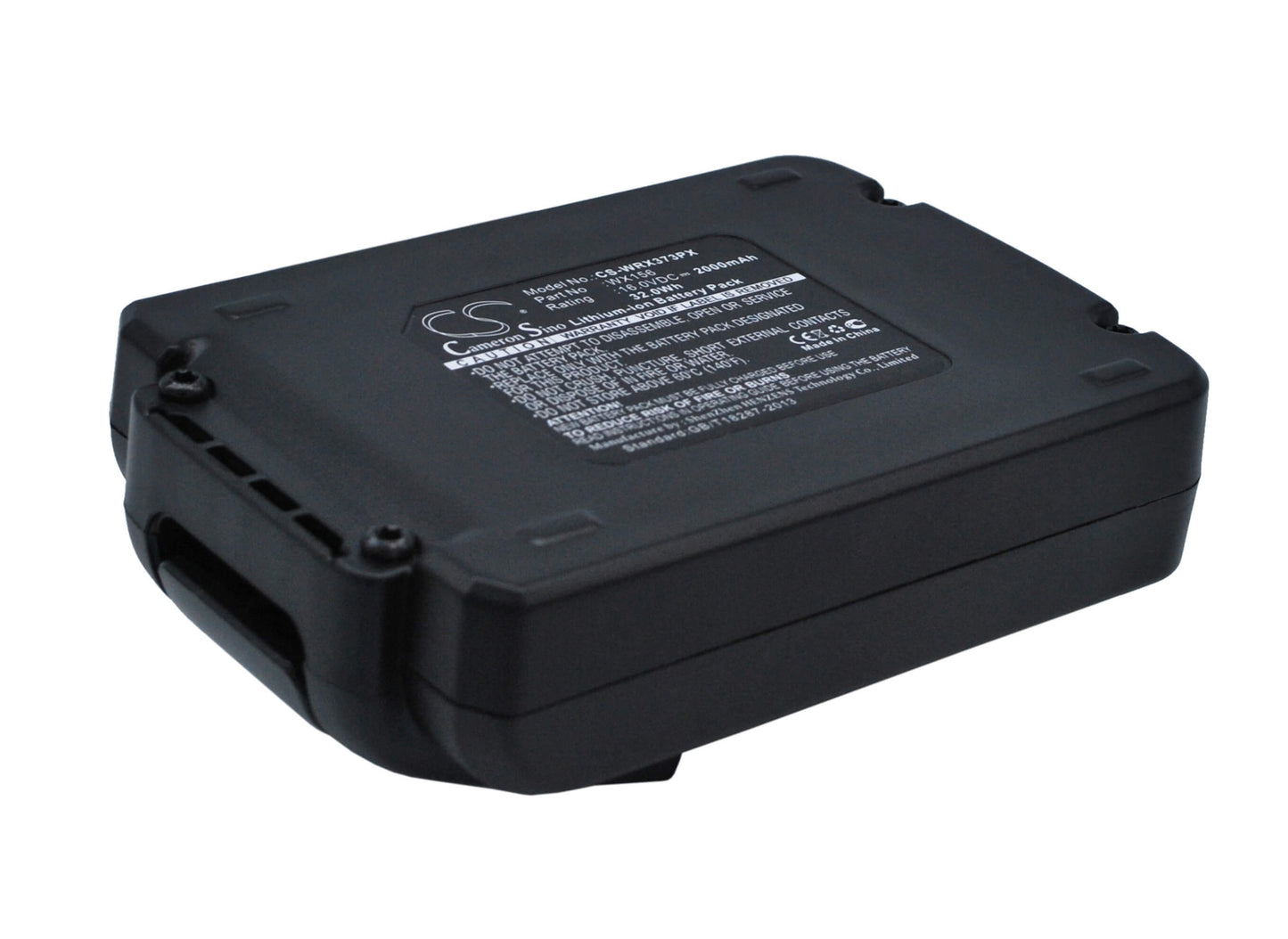 16.0V, 2000mAh, Li-ion Battery fits Worx, Brushless Impact 20v Max Drill, Wa3527, 32Wh
