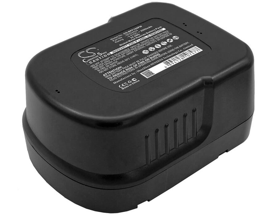 9.6V, 2500mAh, Ni-MH Battery fits Black & Decker, Fsb96, Gc960, 24Wh