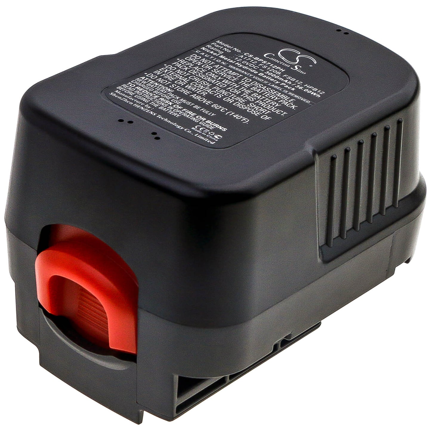 12.0V, 3000mAh, Ni-MH Battery fits Firestorm, Fs1200d, Fs1200d-2, 36Wh