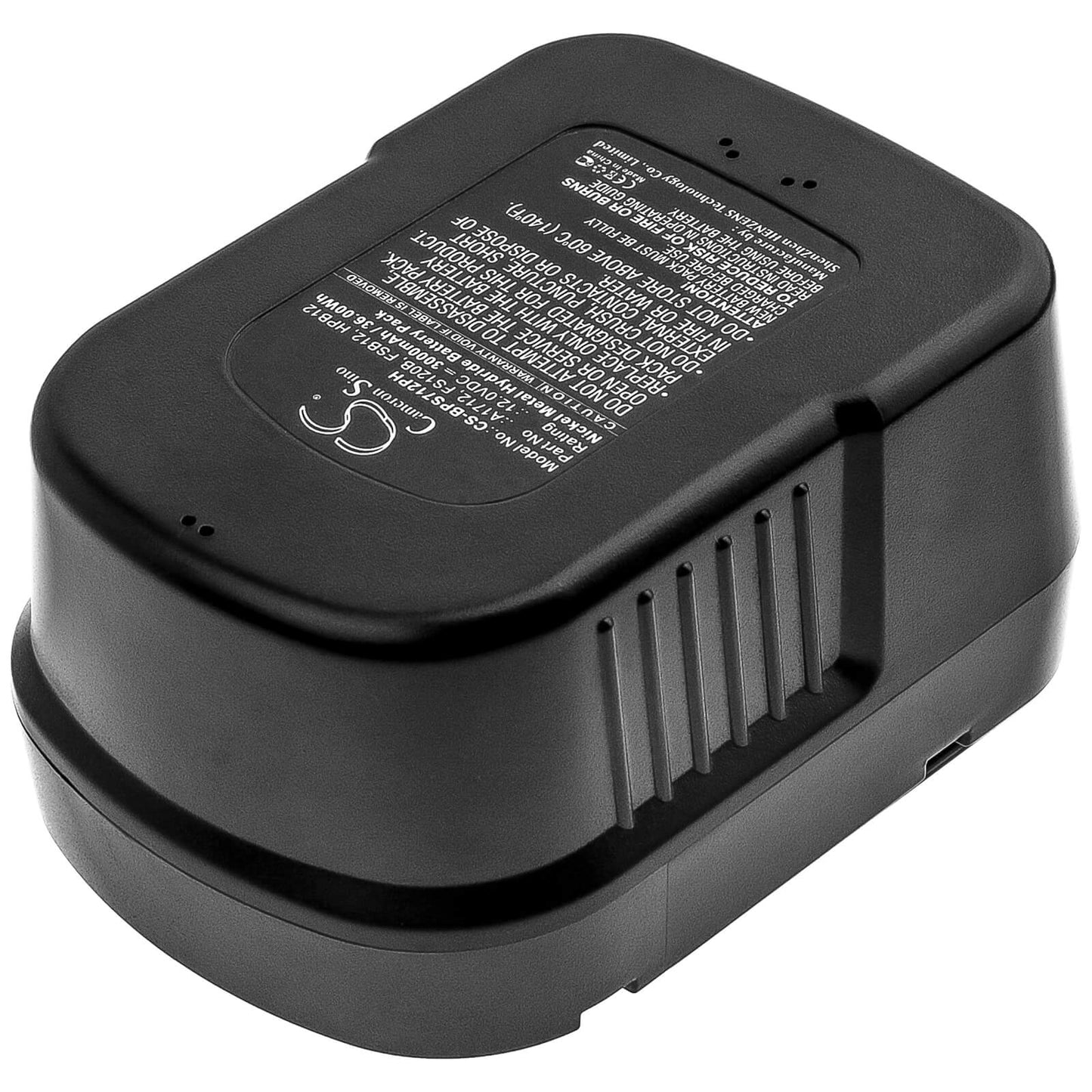 12.0V, 3000mAh, Ni-MH Battery fits Firestorm, Fs1200d, Fs1200d-2, 36Wh