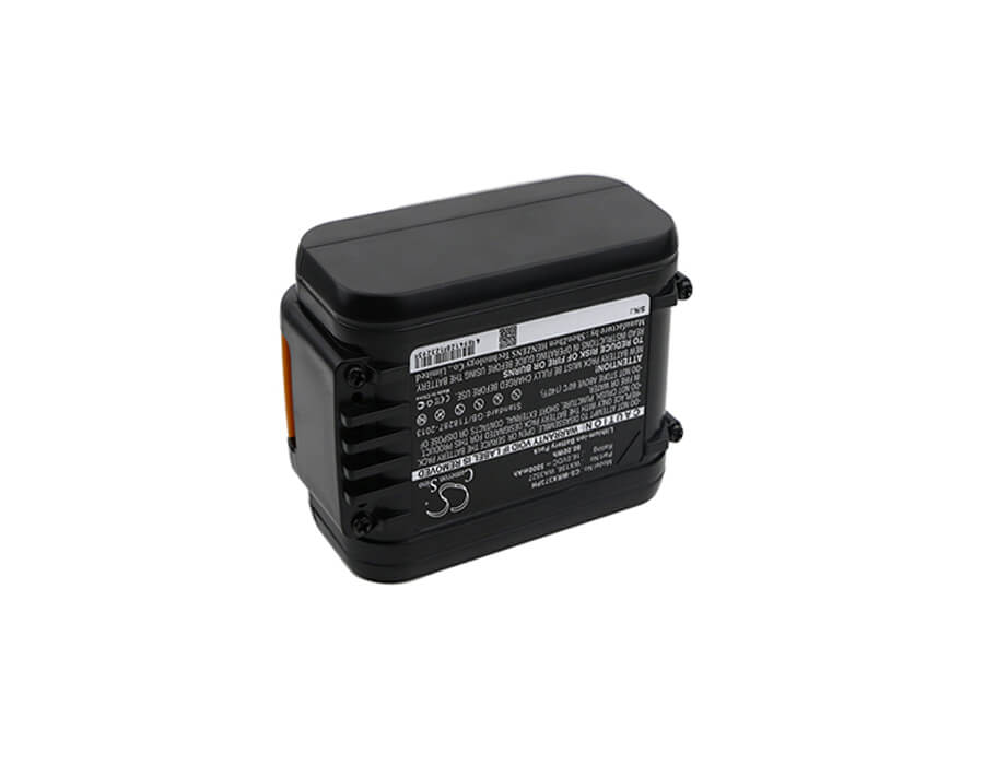 16.0V, 5000mAh, Li-ion Battery fits Worx, Brushless Impact 20v Max Drill, Wa3527, 80Wh