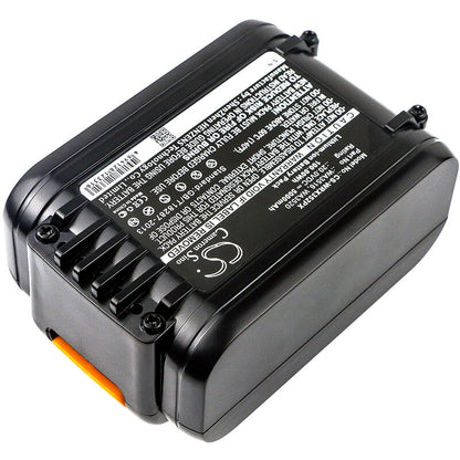 20.0V, 5000mAh, Li-ion Battery fits Worx, Rd2871, Rd2872, 100Wh