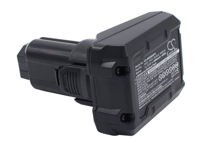 12.0V, 4000mAh, Li-ion Battery fits Ridgid, Ac82049, Ac82059, 48Wh