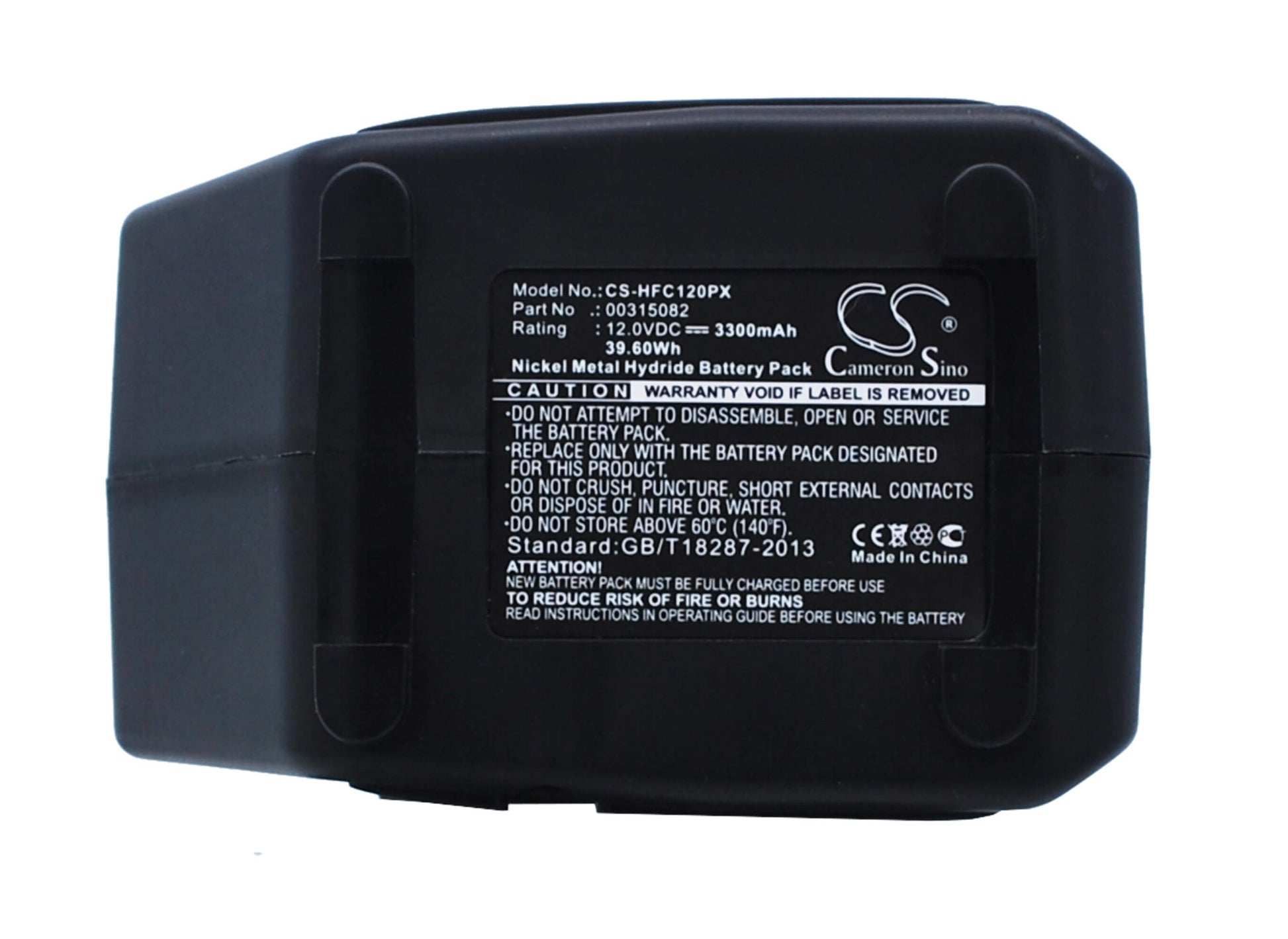 12.0V, 3300mAh, Ni-MH Battery fits Hilti, Sf121, Sid121, 39.6Wh
