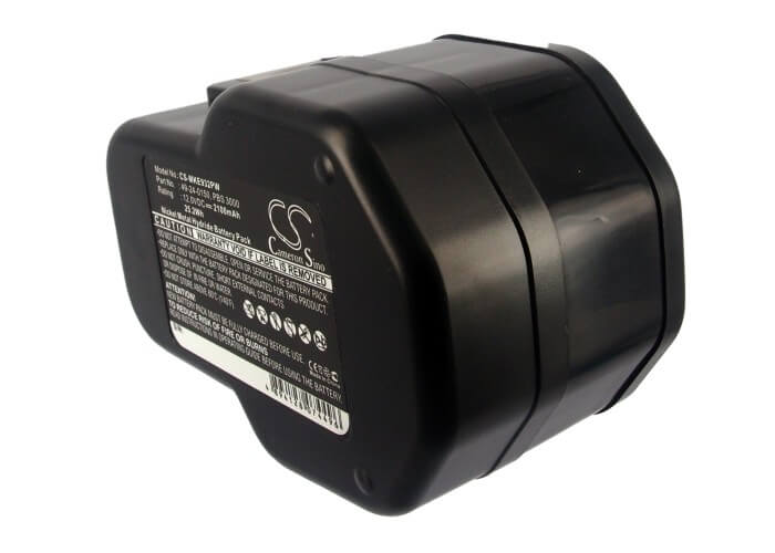 12.0V, 2100mAh, Ni-MH Battery fits Milwaukee, 0502-23, 0502-25, 25.2Wh