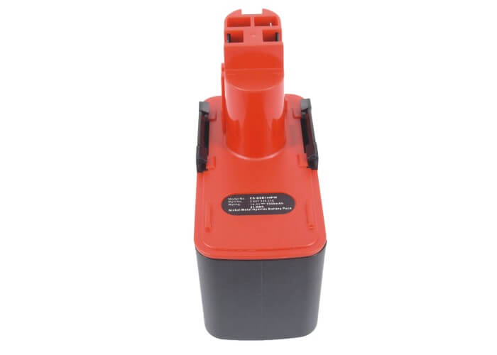 14.4V, 1500mAh, Ni-MH Battery fits Bosch, 2 607 335 210, 2 607 335 252, 21.6Wh