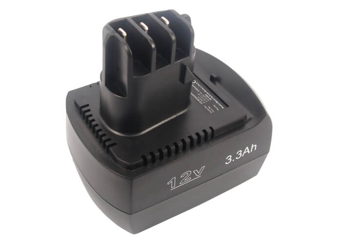 12.0V, 3300mAh, Ni-MH Battery fits Metabo, Bs 12 Sp, Bsz 12, 39.6Wh