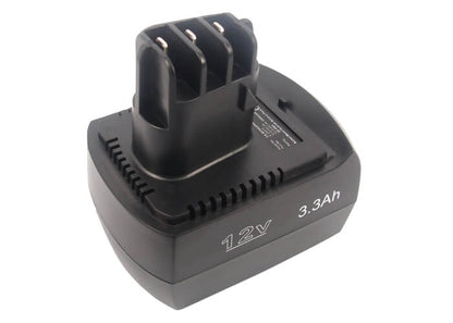 12.0V, 3300mAh, Ni-MH Battery fits Metabo, Bs 12 Sp, Bsz 12, 39.6Wh