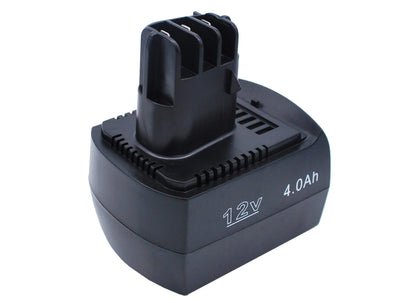 12.0V, 4000mAh, Li-ion Battery fits Metabo, Bs 12 Sp, Bsz 12, 48Wh