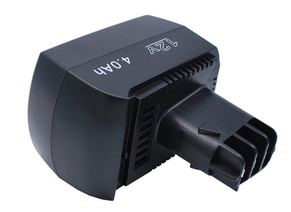 12.0V, 4000mAh, Li-ion Battery fits Metabo, Bs 12 Sp, Bsz 12, 48Wh