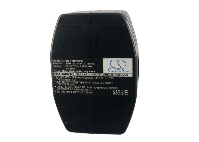 12.0V, 2100mAh, Ni-MH Battery fits Festool, Tdd12, Tdd12es, 25.2Wh